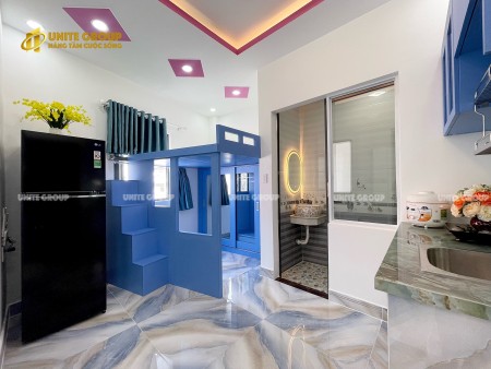 Phòng Gác 28m2 Mới 100% Âu Dương Lân Quận 8 Kế Cầu Chữ Y, Đh Y Dược, BV Chợ Rẫy, Cầu Nguyễn Văn Cừ
