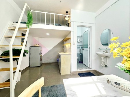 Phòng Duplex cho thuê full nội thất 20m2 gần Hoàng Văn Thụ, 25m2, 1 phòng ngủ, 1 toilet