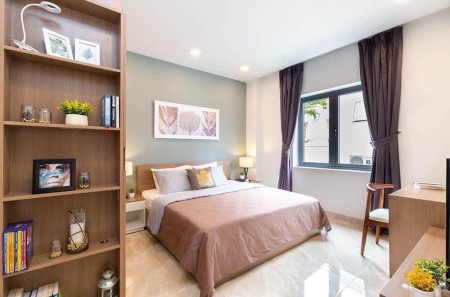 Căn họ 1 PHÒNG NGỦ, 2 giường Full nội thất ngay KDC Nam Long gần cầu Phú Mỹ, RMIT, Him Lam Q7