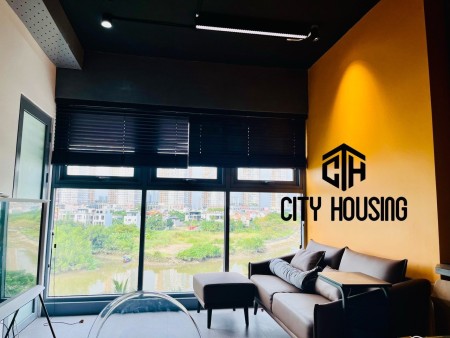 Nhà siêu siêu đẹp cho thuê tại Đảo Kim Cương, 1PN gam màu trung tính Lh em Tâm 0902050643