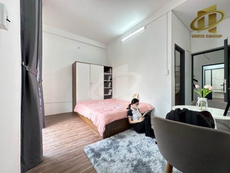 Cho thuê căn hộ dịch vụ full nội thất bancon thoáng mát gần Bệnh Viện Hoà Hảo Quận 10