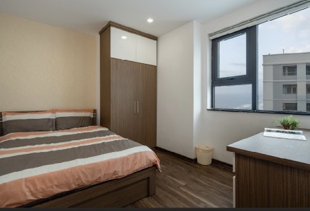 Cho thuê nhanh căn Mường Thanh tầng Cao căn góc 2 phòng ngủ đều nhìn biển rất đẹp