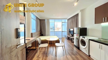 Studio Full Nội Thất, rộng 30m2, cửa sổ, ban công lớn, cách VLcs3 300m - MÁY GIẶT RIÊNG
