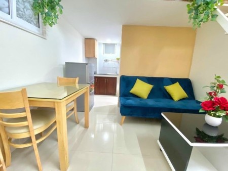 Căn hộ Duplex gần Lotte Mart, ĐH TDT, full nội thất, có tủ để đồ, Sang xịn mịn