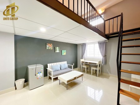 DUPLEX 45M2, CỬA SỔ THOÁNG, GẦN TDTU, LOTTE, Q1, Q4, Q5