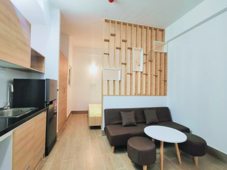 Studio vách ngăn Sau Lotte Mart, Đh TDT, RMIT, gần quận 4 và trung tâm. Gần chợ Tân quy quận 7