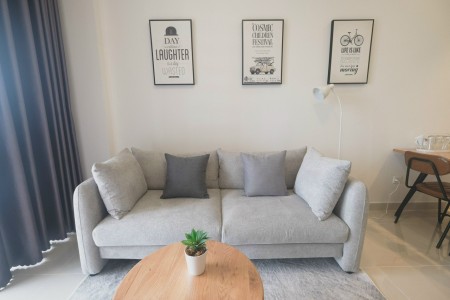 Cho Thuê Căn Hộ 2pn, The Sun Avenue, Nội Thất Đẹp, View Sông Giá Tốt