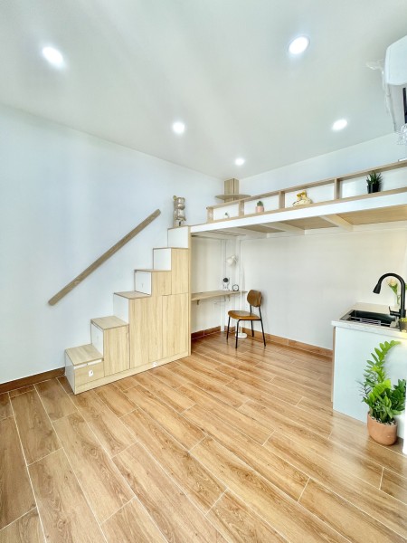 Phòng Full nội thất 35m² thoáng mát tại Trần Bình Trọng Bình Thành gần VLU