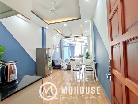 CHO THUÊ CĂN HỘ 1PN RIÊNG NGUYÊN LẦU 55M2 GẦN CHỢ HOÀNG HOA THÁM - ETOWN CỘNG HOÀ