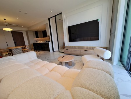 Crest Metropole Thủ Thiêm cho thuê 2PN +, 115m2 đầy đủ nội thất 61 triệu