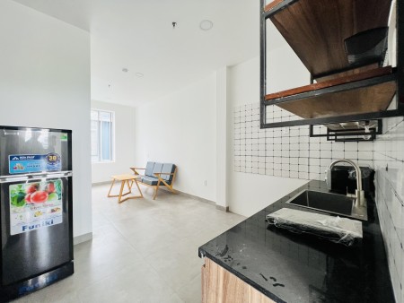 CĂN HỘ 1 PHÒNG NGỦ FULL NỘI THẤT - THOÁNG MÁT - CAO CẤP NGAY NGÃ TƯ BẢY HIỀN