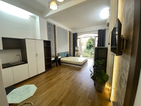 STUDIO/1PN Ban công; máy giặt riêng; mới 100%; gần chợ Tân Định; cv Lê Văn Tám - THẠCH THỊ THANH