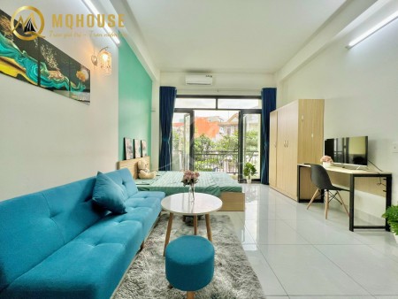HỆ THỐNG CĂN HỘ STUDIO/DUPLEX BAN CÔNG, CỬA SỔ GẦN ETOWN CỘNG HÒA