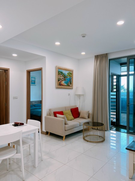 Cho thuê căn hộ Sunwah Pearl_Có sân vườn siêu lớn_1PN_Full NT_55m2_Giá chỉ 26tr thương lượng