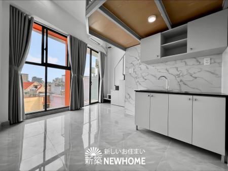 Chung cư mini gác mới xây 100%, gần Sân bay và Công viên Gia Định