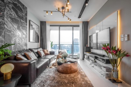 Sunwah Pearl, Thuê căn hộ View sông Q1, 2PN, Full NT cực xịn, 99m2, Giá 39tr