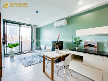 Cho thuê căn hộ 2PN, ban công, máy giặt riêng Full NT, gần cầu Phú Mỹ, KPH Lacaza, KDC Nam Thông