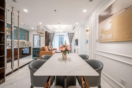 Cho thuê căn hộ 2PN 86m2 toà Landmark 6 Vinhomes Central Park Giá 18tr