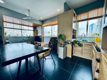 Căn hộ 1 phòng ngủ có bồn tắm phong cách Nhật gần Vincom Thảo Điền - Cầu Sài Gòn