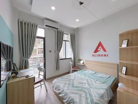 Cho thuê căn hộ studio, 1PN, gần cv Lê Văn Tám, hồ bơi Yết Kiêu. Full nội thất