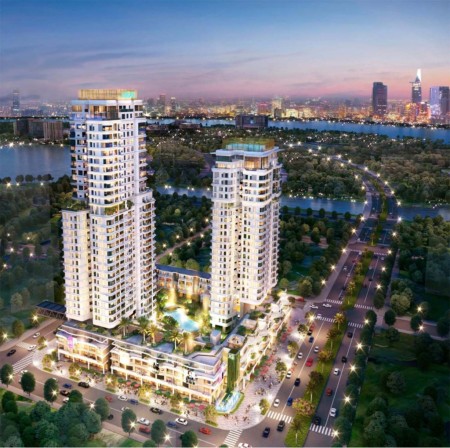 Chính chủ cho thuê căn hộ 1 PN, 60m2 - 30 triệu/tháng tại CC Zeit River Thủ Thiêm