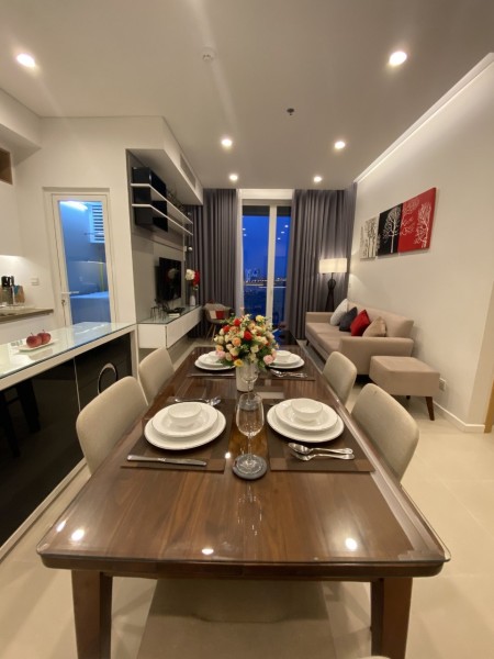 Căn hộ Sala Thủ thiêm cần cho thuê, 2PN, 2WC, 88m2, nội thất đẹp, giá 25tr/tháng