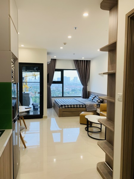 Vị trí gần nhà gửi xe nổi, cho thuê căn hộ Studio full đồ 7tr/tháng tại Vinhomes Smart City