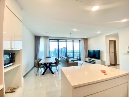 Sunwah Pearl, Cho thuê căn hộ 2PN+1, 106m2, View sông và Bitexco siêu đẹpGiá 44tr
