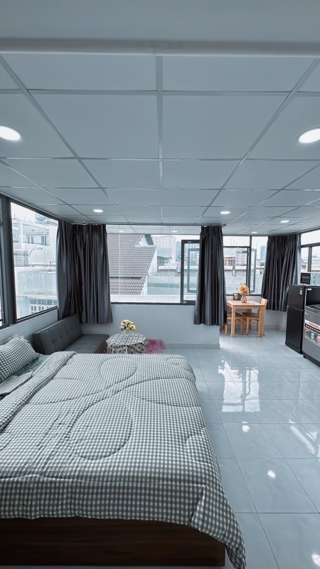 Trống lại 1 căn studio ngay Điện Biên Phủ