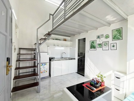 Cho thuê căn hộ Duplex đẹp, 45m2 thoáng mát, đầy đủ nội thất quận 7