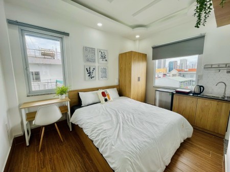 Căn hộ mini full nội thất có cửa sổ view sịn thoáng mát