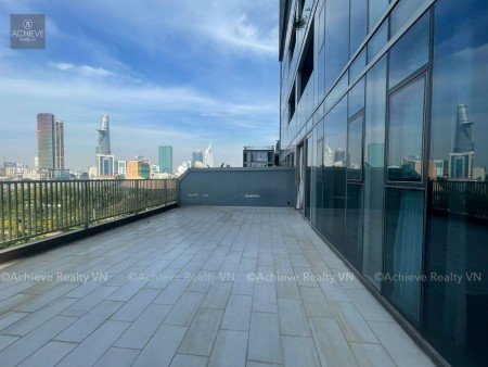 Hiếm Empire City thủ thiêm cho thuê căn hộ sân vườn rộng 60m2 thiết kế 2 phòng ngủ nội thất cơ bản