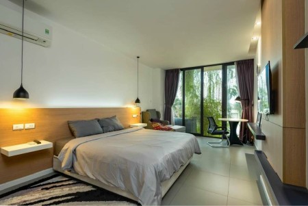 Khai trương apartment dạng 1PN tách bếp có ban công lớn, thiết kế vibe romantic, hiện đại