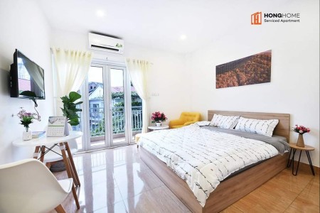 Khai Trương Căn Hộ 1 Phòng Ngủ Ban Công Sát quận 4 và q8. view Bitexco, gần LOTTE MART,TDT, RMIT Q7