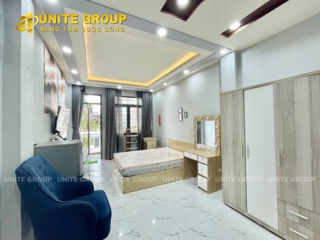 Cho thuê CHDV Full nội thất có ban công gần chợ Tân Định Q1