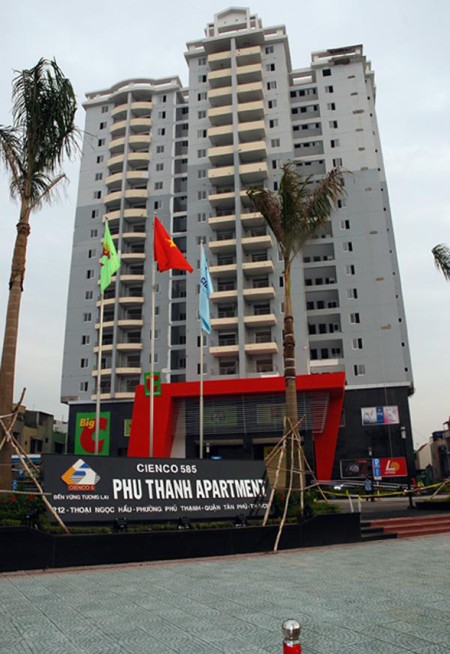 Cho thuê gấp căn hộ Phú Thạnh Apartment DT 85m2, 2pn, đầy đủ nội thất 9.5tr/th 0902855182