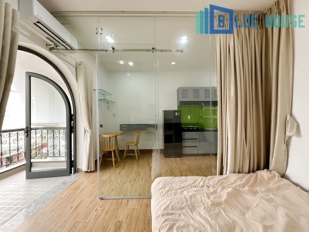 Căn hộ 1PN cao cấp ban công riêng, Sạch thơm nhà mới, Ngay Lê Văn Sỹ