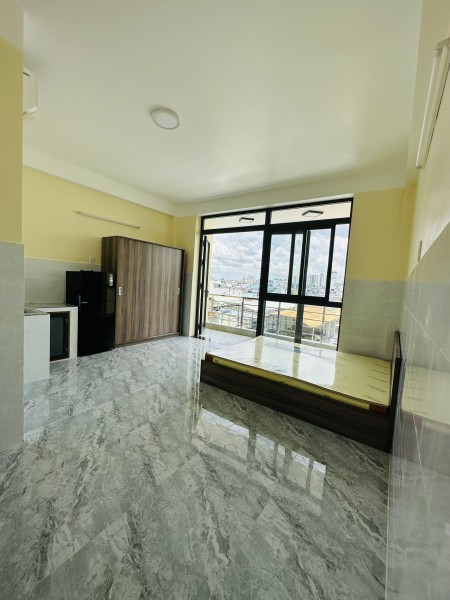 Căn Hộ Ban Công 38m2 sát Cầu Him Lam, gần TDT, RMIT, UFM QUẬN 7. Gần Quận 4,8 trung sơn