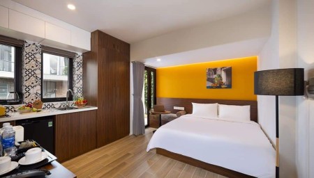 Căn hộ studio cao cấp, ban công rộng, thông thoáng ngay sân bay và công viên Gia Định, Quận Tân Bình