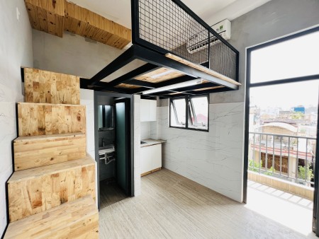 NEWCĂN HỘ mini có GÁC Full nội thất Ban công riêng tại Tân Hương-Luỹ Bán Bích