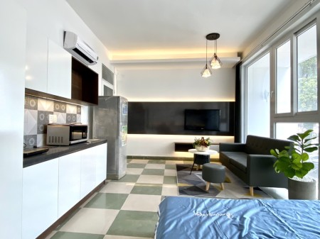 Siêu phẩm căn hộ cửa sổ lớn máy giặt riêng nhà vệ sinh rộng Nguyễn Đình Chiểu Quận 1.