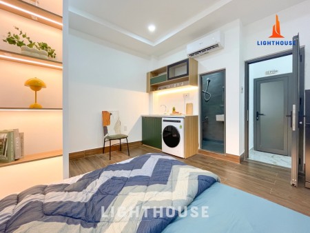Siêu phẩm Studio có cửa sổ máy giặt riêng nhà vệ sinh rộng thoáng mát Lý Thường Kiệt Quận Tân Bình.