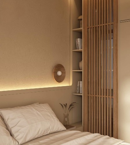 Căn Hộ 1 Phòng Ngủ 45m2, Decor Style Nhật Bản Ngay