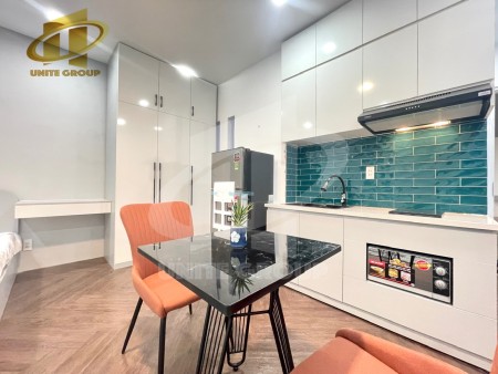 Căn hộ dịch vụ 25m2, full NT Trần Trọng Cung Q7, STUDIO có ban công, cửa sổ