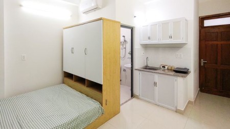 Căn hộ studio có cửa sổ lớn 30m2 đường 3 tân kiểng q7 gần UFM,NTT,TDT