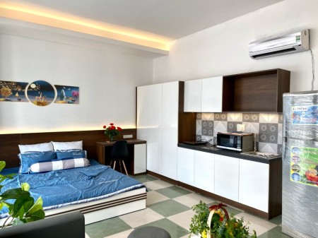 Cho thuê phòng Studio cửa sổ to thoáng gió Full NT hiện đại gần vòng xoay ĐBP quận 1