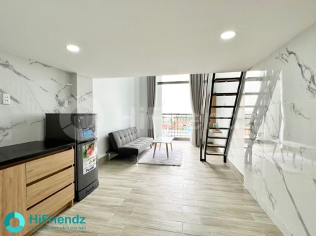 Duplex ban công/cửa sổ siêu rộng, gác 1m8, ngay khu chế xuất Tân Thuận