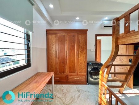 Căn hộ mini mới xây Gần Lotte Máy Giặt Riêng Full nội thất cao cấp