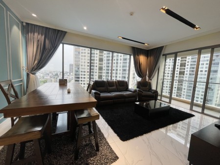 Cho thuê căn hộ có nội thất xịn Đảo Kim Cương, 3PN, 118m2, view sông mát, giá chỉ 44tr5