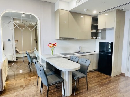 Cho thuê căn hộ cao cấp 1PN+1 43m full đồ tòa A Masteri Vinhomes Smart 12tr/tháng